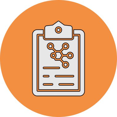 Pano simgesi, vektör illüstrasyonu basit tasarım