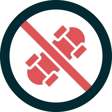 Kaykay ikonu yok. resimleme tasarımı