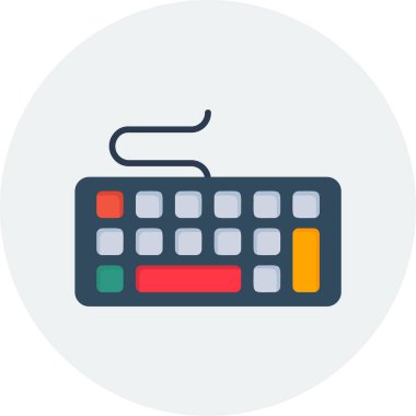 kaykay simgesi, vektör illüstrasyonu basit tasarım