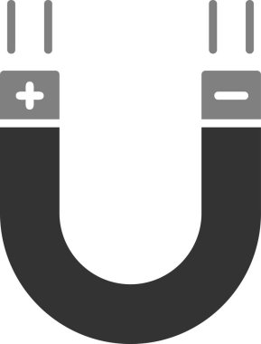 mıknatıs simgesi vektör çizimi 