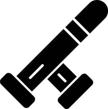 Baton web simgesi vektör illüstrasyonu