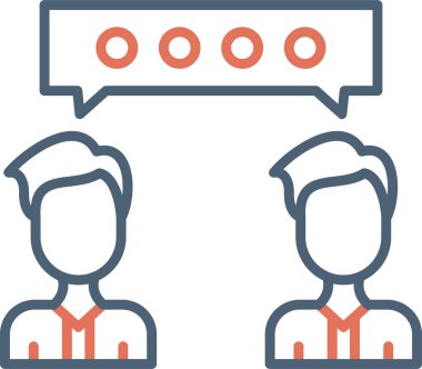 İlişki web simgesi vektör illüstrasyonu