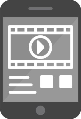 Bedava deneme. Web simgesi basit illüstrasyon 