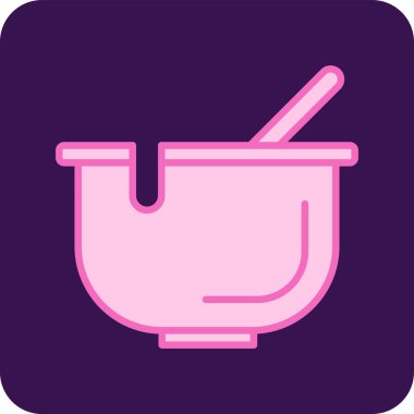 Kase web simgesi, basit vektör illüstrasyonu