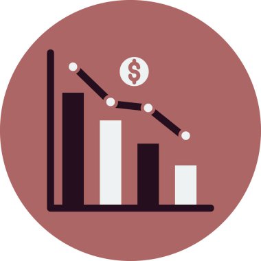 Durgunluk modern simgesinin vektör illüstrasyonu