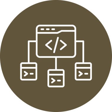 Çerçeve simgesi vektör çizimi