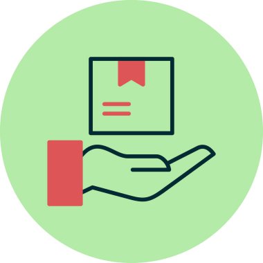 ürün web simgesi vektör illüstrasyonu