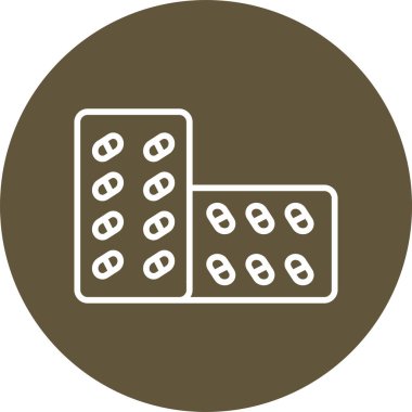 hap ikonu vektör illüstrasyonu 