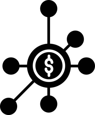 Basit çeşitlendirme düz vektör simgesi