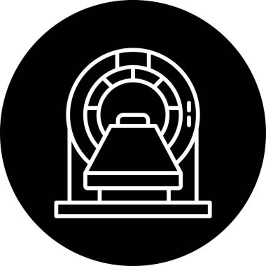 MR Web simgesi vektör illüstrasyonu