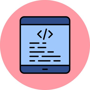 tablet simgesi, vektör illüstrasyonu