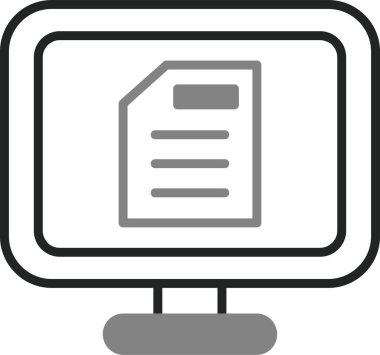 Basit Uygulama simgesi vektör illüstrasyon tasarımı