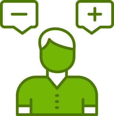 Fizibilite. Web simgesi vektör illüstrasyonu