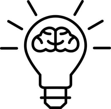 Öğrenmek. Web simgesi vektör illüstrasyonu