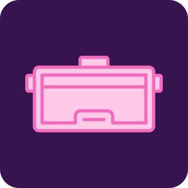 Gözlükler. Web simgesi basit illüstrasyon 