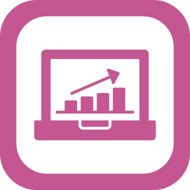 seo modern simgesinin vektör illüstrasyonu