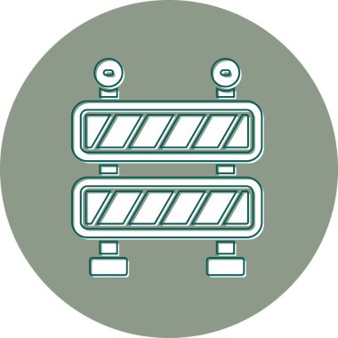 Yapı vektör simgesi altında, modern tasarım illüstrasyonu 