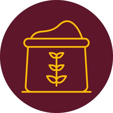 Un web simgesi, basit vektör illüstrasyonu