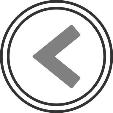 Sembol simgesinden küçük, vektör illüstrasyonu basit tasarım