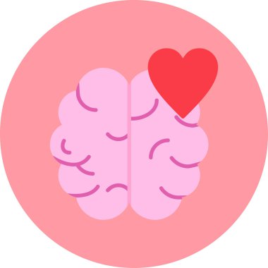 Zihinsel Sağlık ikonu konsept vektör çizimi