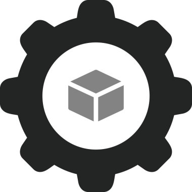 Ayar web simge vektör çizim