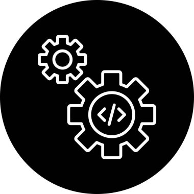 Bakım. Web simgesi vektör illüstrasyonu.