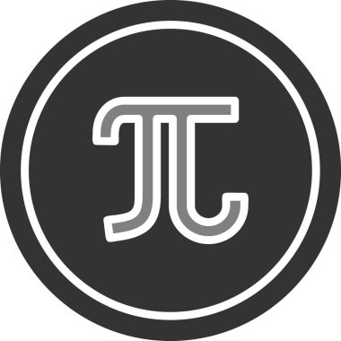 Sabit simge, vektör illüstrasyonu basit tasarım