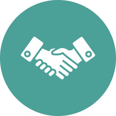 El sıkışma web simgesi, vektör illüstrasyonu