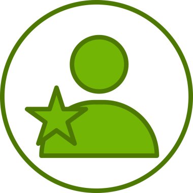 Popüler. Web simgesi basit illüstrasyon