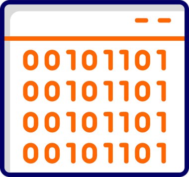 Tarayıcı modern simgesinin vektör illüstrasyonu