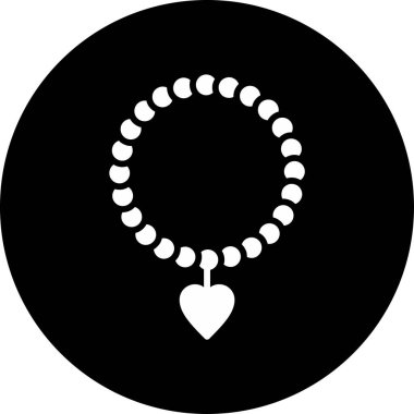  Bileklik Ağ simgesi vektör illüstrasyonu 