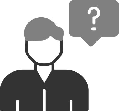 Yokluk simgesi vektör illüstrasyon tasarımı