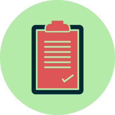 Dijital platformlar için yapılmış bir kontrol listesi simgesiName.