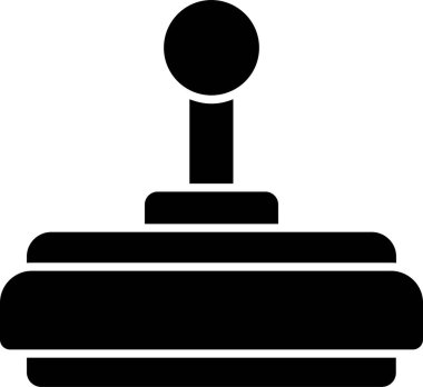 Oyun Denetleyici vektör düz simgesi. Oyun çubuğu