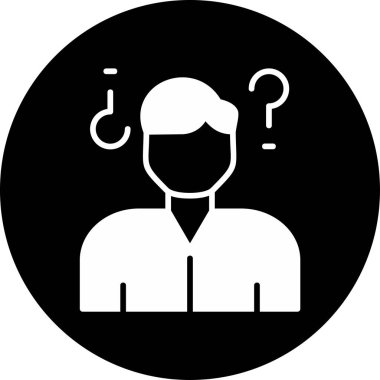 Karışıklık Ağ ikonu vektör illüstrasyonu