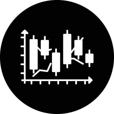 Japon şamdan iş simgesi vektörü