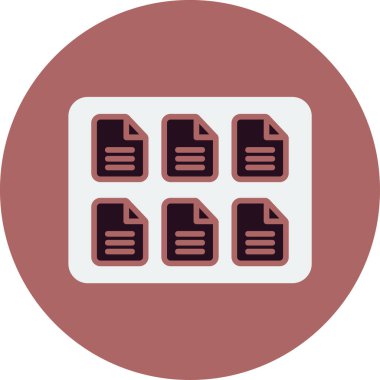 Basit Örnek vektör illüstrasyonu 