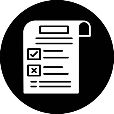 Kurallar. Web simgesi basit illüstrasyon