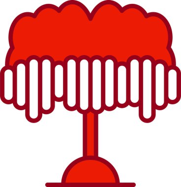 Wisteria web simgesi vektör illüstrasyonu