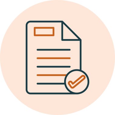 Kurallar. Web simgesi basit illüstrasyon