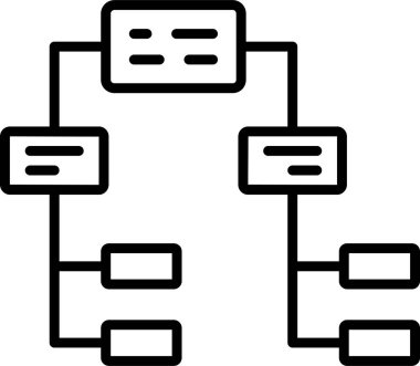 Görevler. Web simgesi basit illüstrasyon