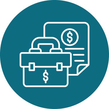 İş Yatırım simgesinin vektör illüstrasyonu