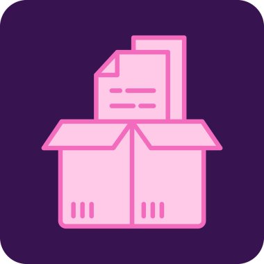 Basit gönderme simgesi, vektör illüstrasyonu