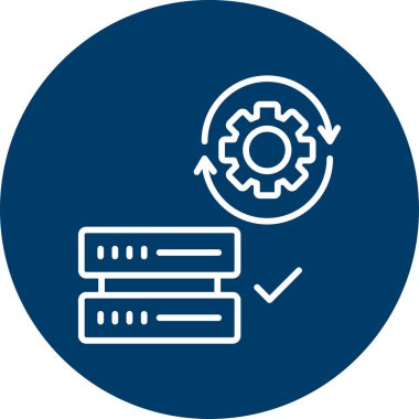 Tahmin edilebilir modellik. Web simgesi vektör illüstrasyonu