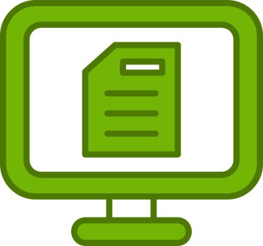 Basit Uygulama simgesi vektör illüstrasyon tasarımı