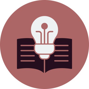 Basit Bilgi simgesi vektör illüstrasyonu