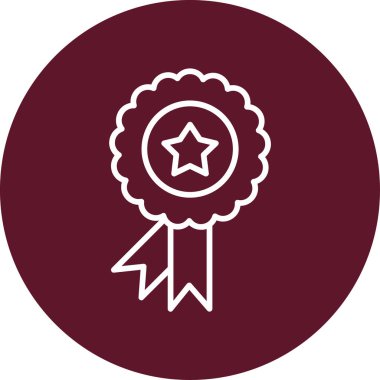 Kalite vektör simgesi modern basit illüstrasyon