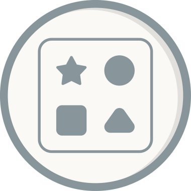 oyun web simgesi, basit illüstrasyon, Çeşitlilik simgesi