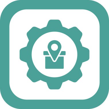 İzleme. Web simgesi basit illüstrasyon