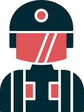 Swat Web simgesi vektör çizimi